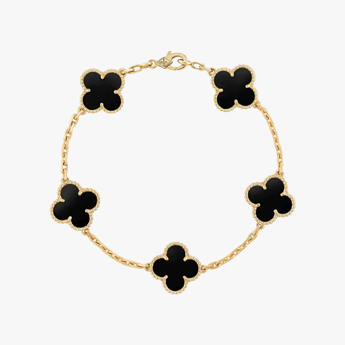 Pulsera Trebol Negra